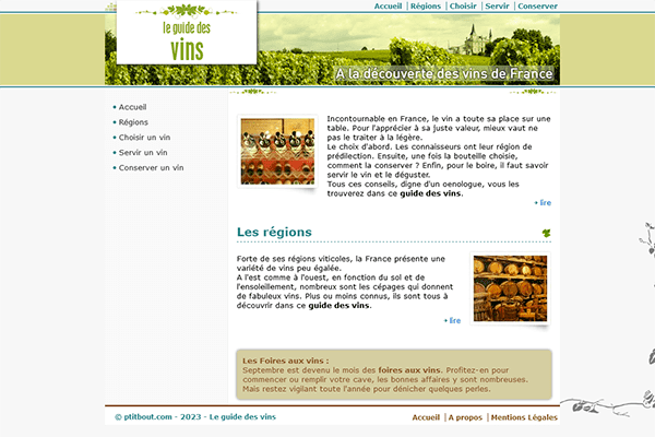 Guide des vins de France